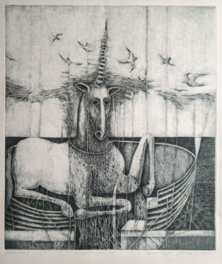 Strycek Ryszard Bathing unicorn detail